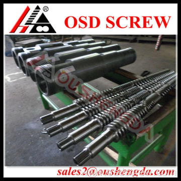 PP PE recycling screw barrel for extruder machine